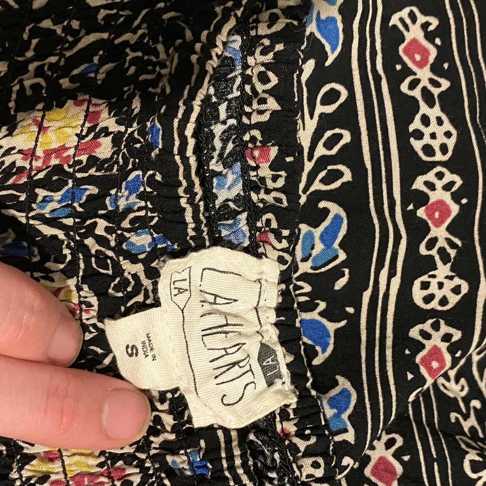 Strapless jumpsuit LA Hearts